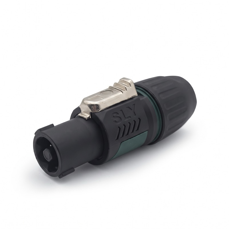 Plug Speakon Macho 4 Polos Premium